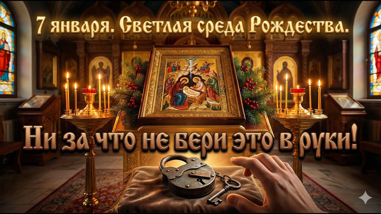 7 января Рождество Христово. Что нельзя делать 7 января. Великие приметы и строгие запреты