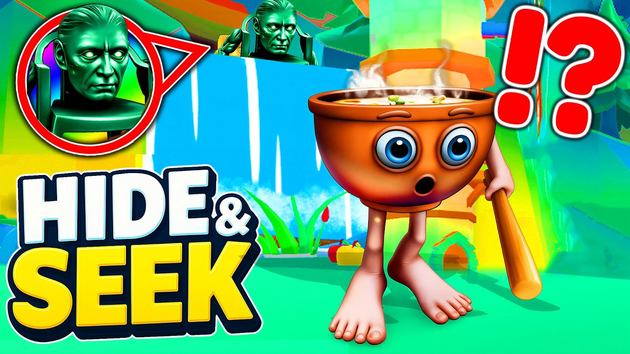 EVERY BRAINROT HIDE & SEEK in Brainrot Evolution!