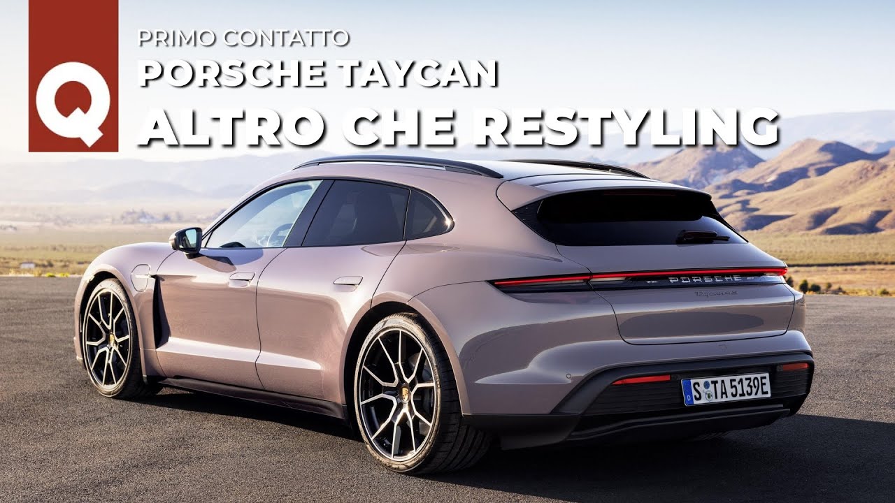 MIGLIORA in tutto (e pesa meno): la PROVA della seconda generazione | Nuova Porsche Taycan 2024