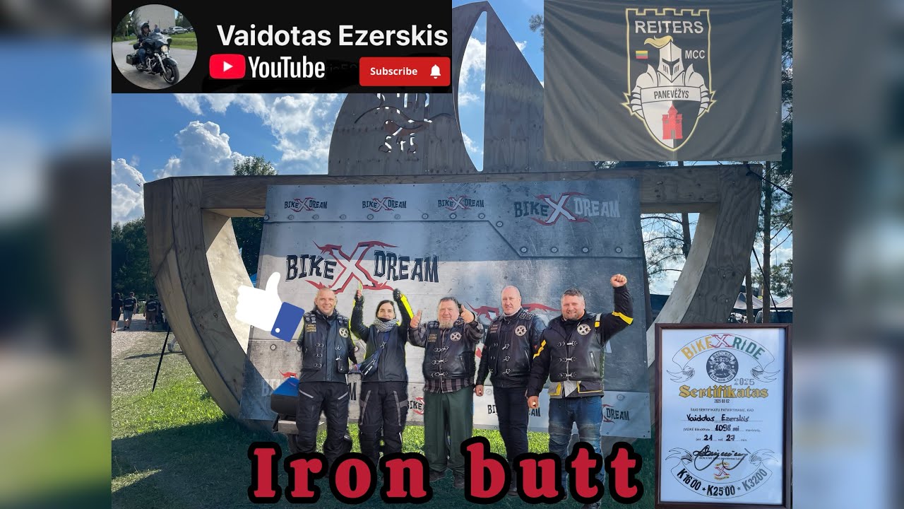 Iron butt- bike X dream 2025