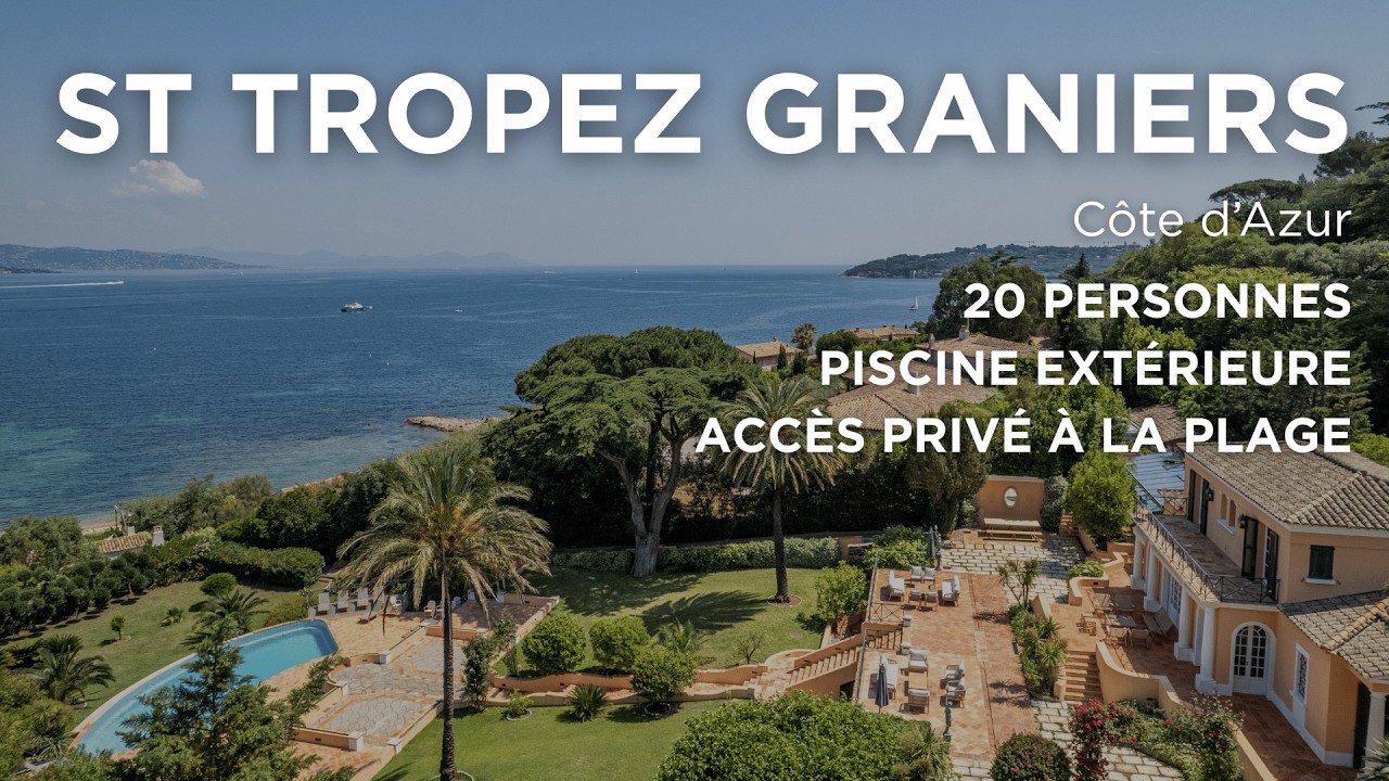 Villa de luxe à Saint Tropez - Piscine & accès direct à la plage - Homanie