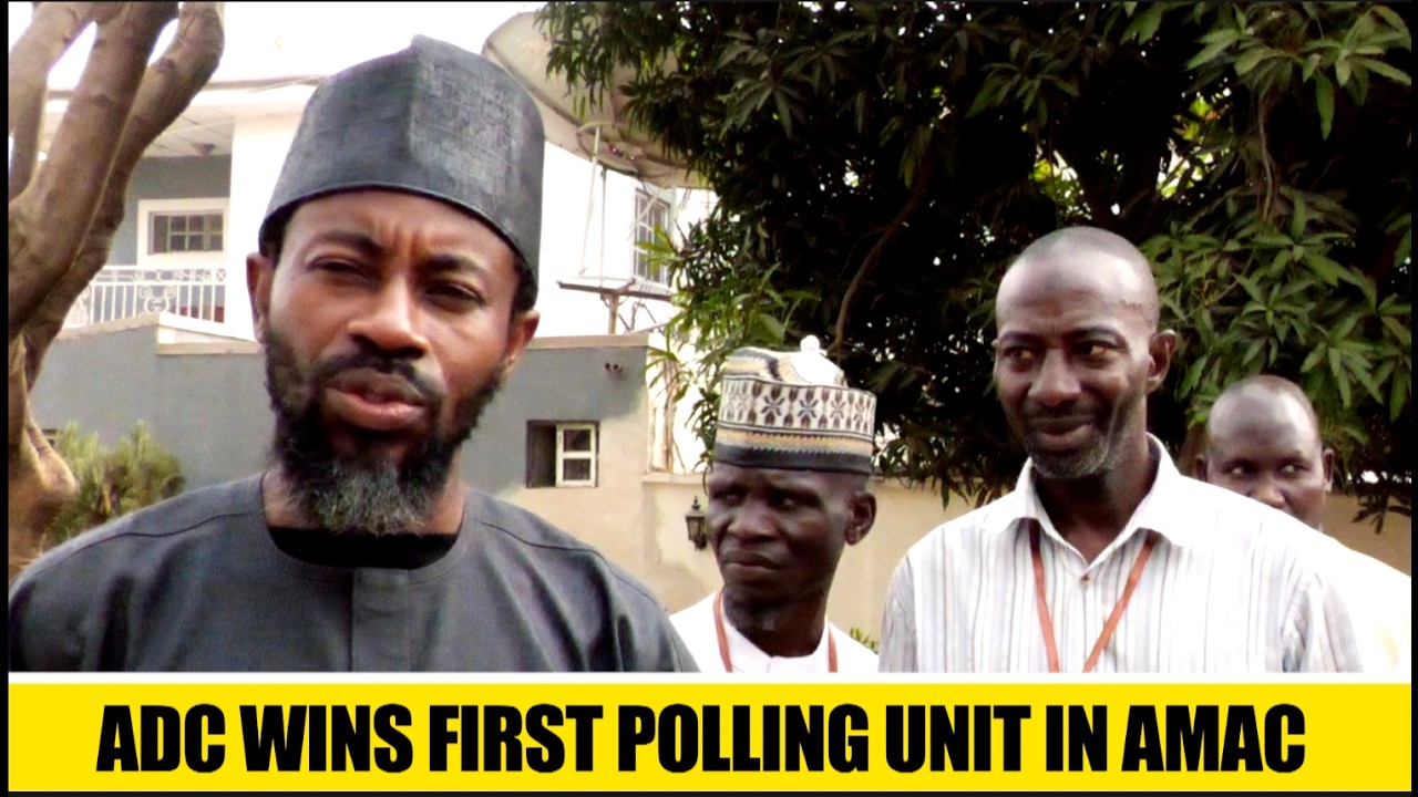 BREAKING: Dr Mo Speaks After Winning First Polling Unit For ADC In AMAC - FCT Council Polls