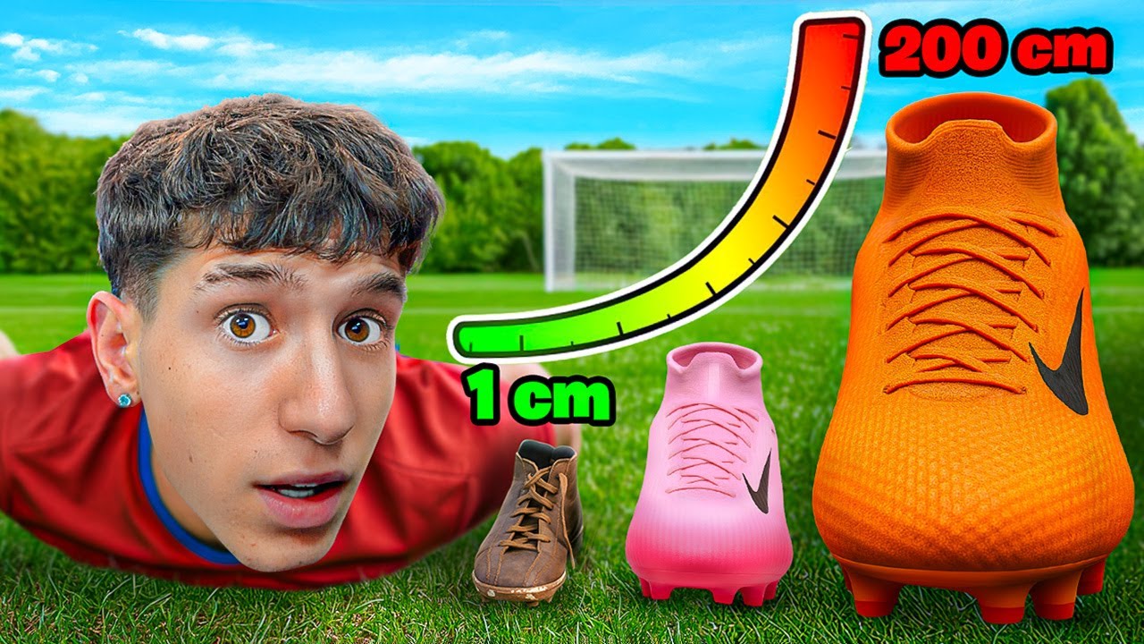 Ogni Goal, le Scarpe Diventano più GRANDI!