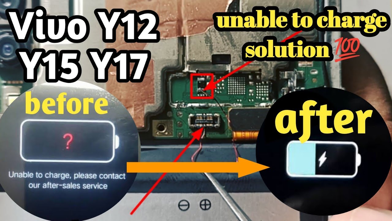 vivo y12 charging error problem unable to charge please contact our after sales service