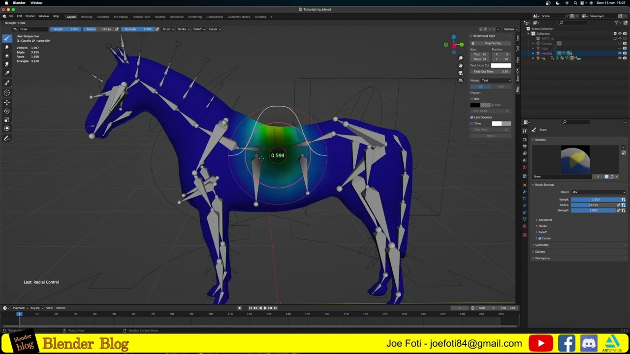 Tutorial Rig e Animazione