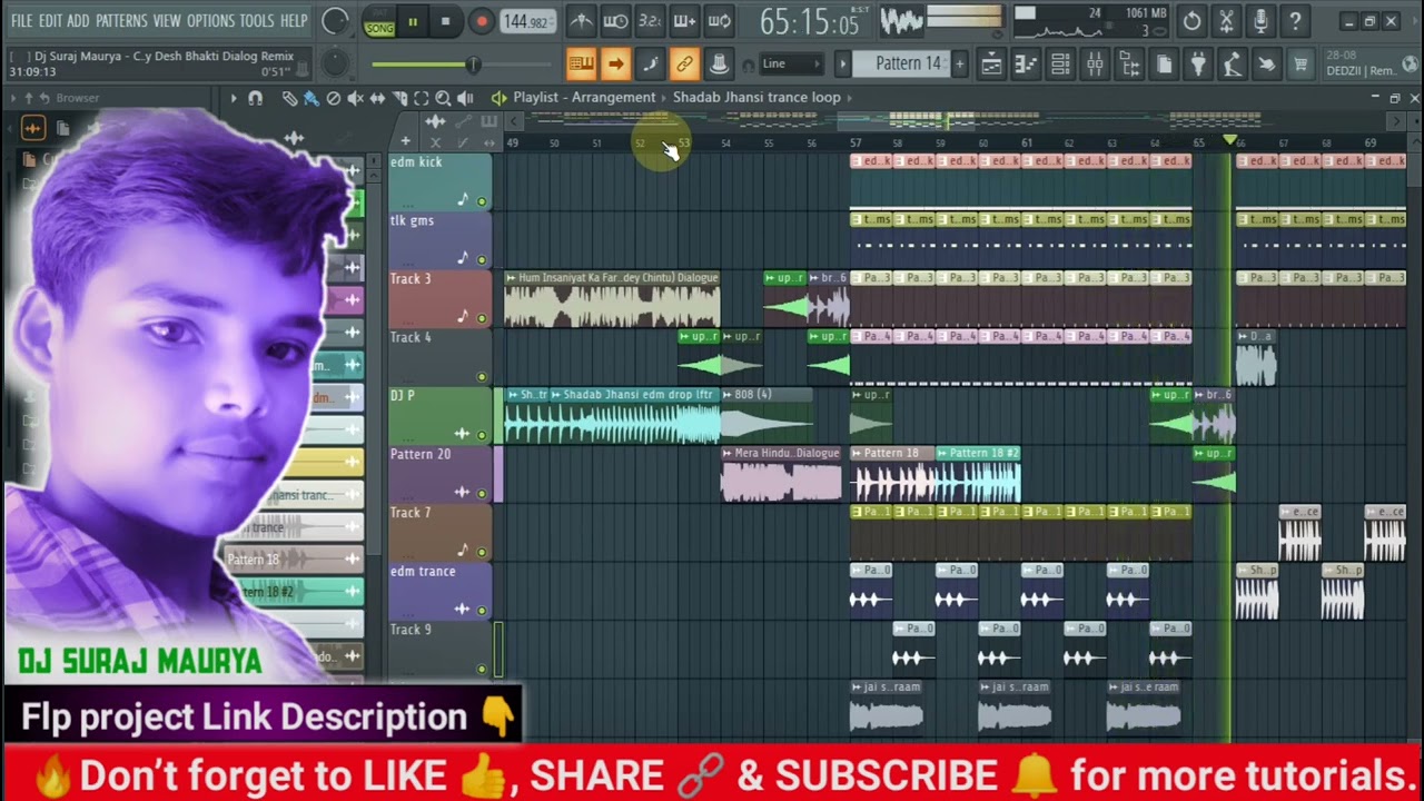 Jai shree flp project Trance beat flp project fl studio 