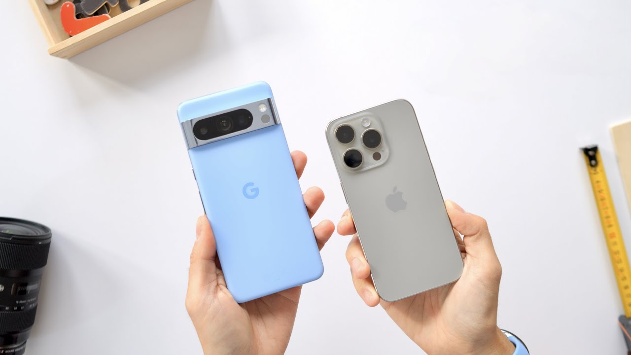Google Pixel 8 Pro vs iPhone 15 Pro: bezstronne PORÓWNANIE