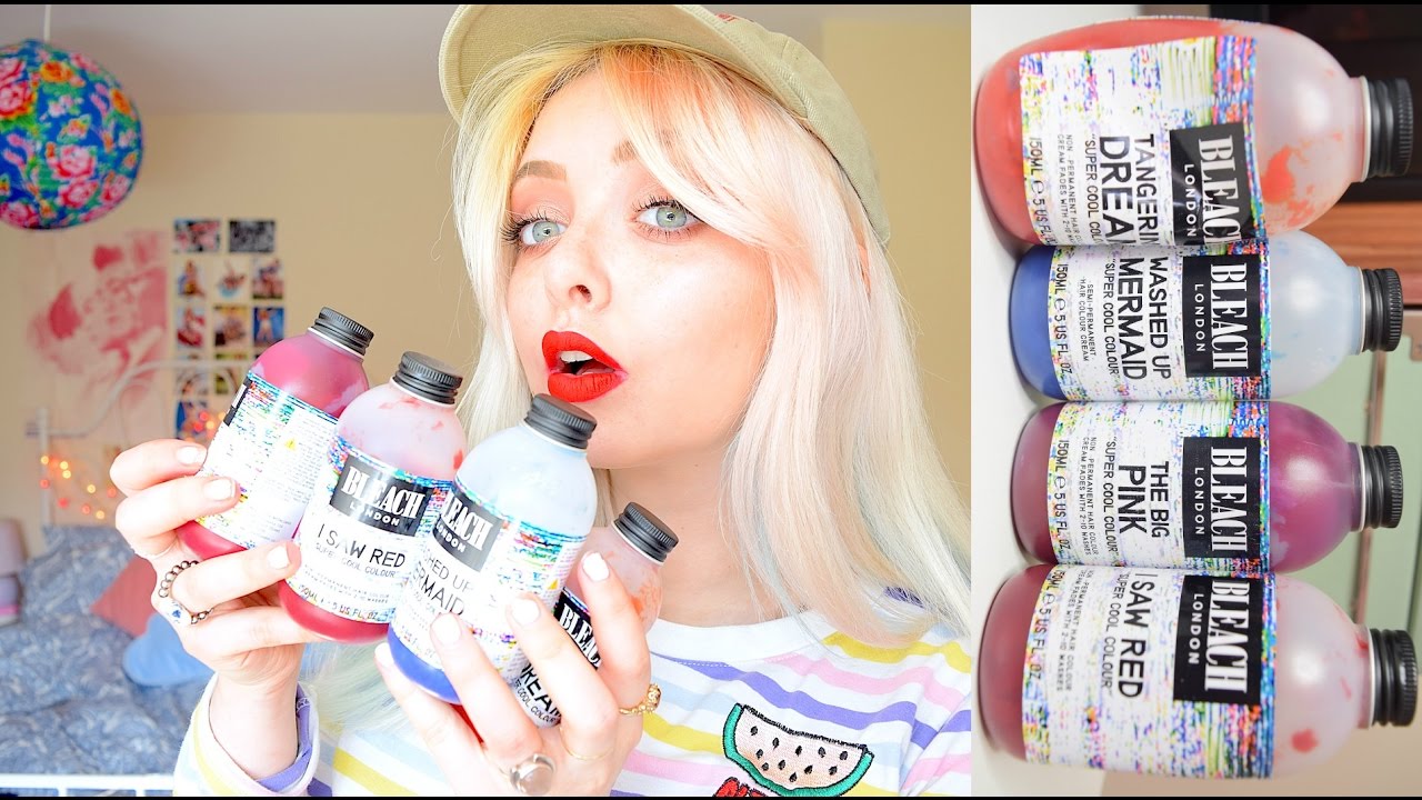 Bleach London hair dyes review!
