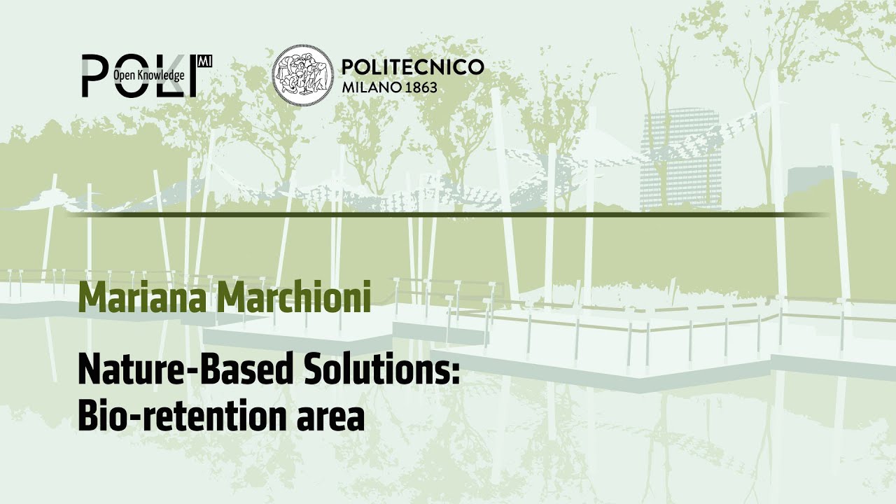 Nature-Based Solutions: Bio-retention area (M. Marchioni)