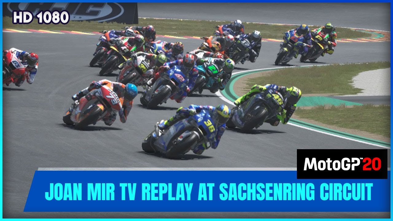 [HD1080] MotoGP 20 Joan Mir Replay TV at Sachsenring Circuit SUZUKI ECSTAR 2020