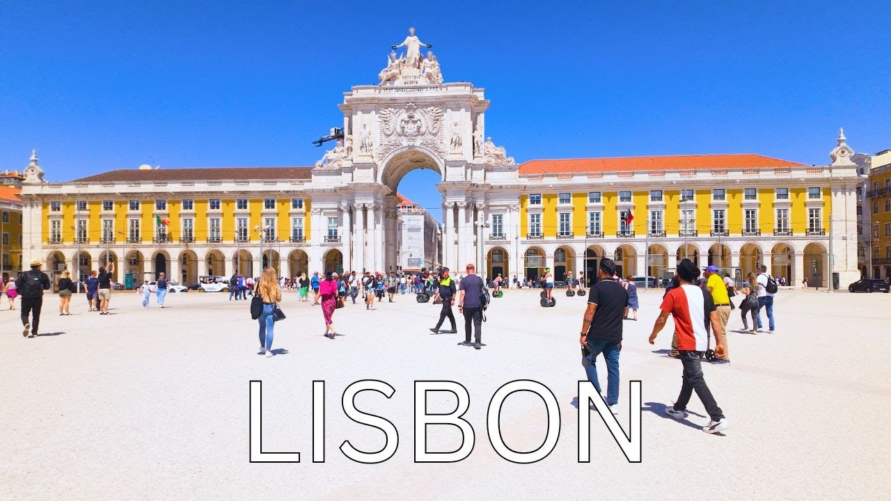 🇵🇹 Walking Around the Stunning Portuguese Capital. 4K Walking Tour of Lisbon.