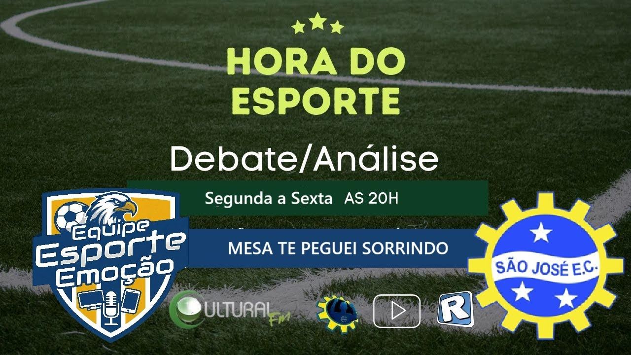 19-02 HDE #26 SÃO JOSÉ EMPATA EM 1 A 1 CONTRA A FERROVIÁRIA EQUIPE ESPORTE EMOÇÃO