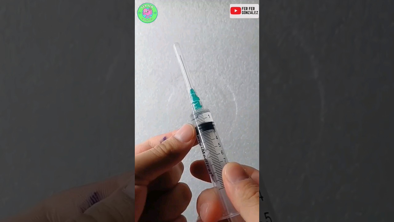 ¿Cómo poner correctamente una inyección?