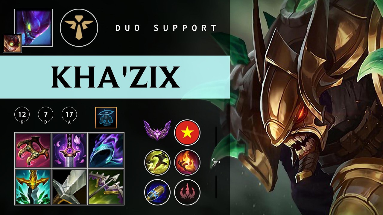 Kha'Zix Support vs Alistar - VN Master Patch 26.04
