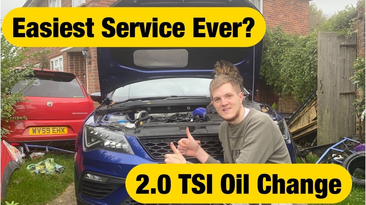 EASIEST SERVICE EVER? - 2.0 TSI Cupra Leon Oil Change