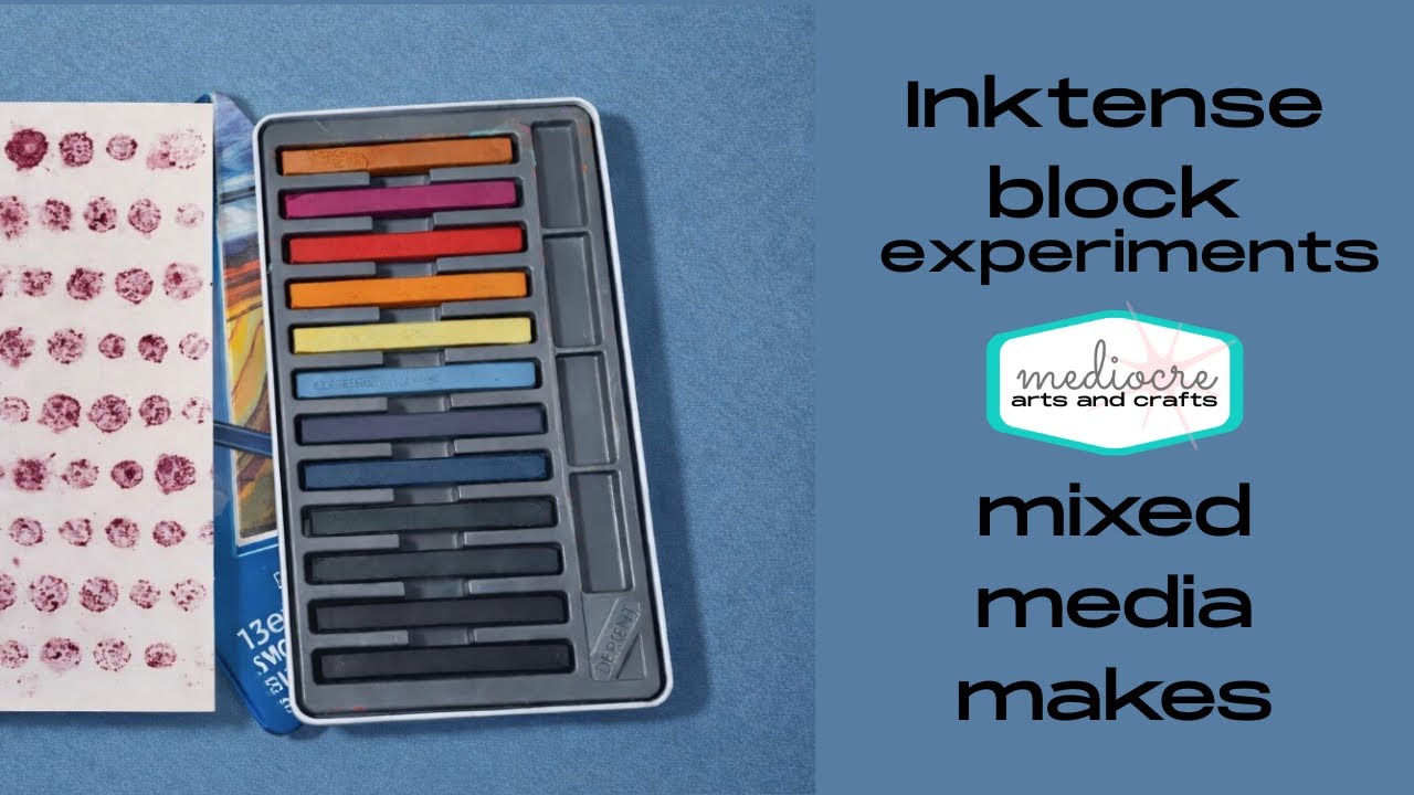 Derwent Inktense Blocks • Mixed Media Makes • 