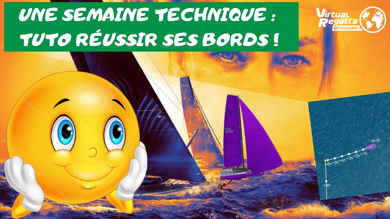 LES 4 ÉLÉMENTS À PRENDRE EN COMPTE POUR FAIRE DES BORDS SUR LA TRANSAT JACQUES VABRE VIRTUAL REGATTA
