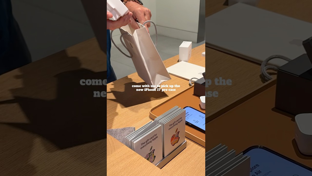 iPhone 17 Pro Woven Case Vlog | Release Day Chaos at Apple La Galleria 🍊🌴