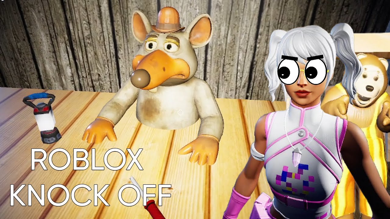 PLAYING THE WORST NIGHT SHIFT AT CHUCK E CHEESE KNOCK OFF (Fortnite)