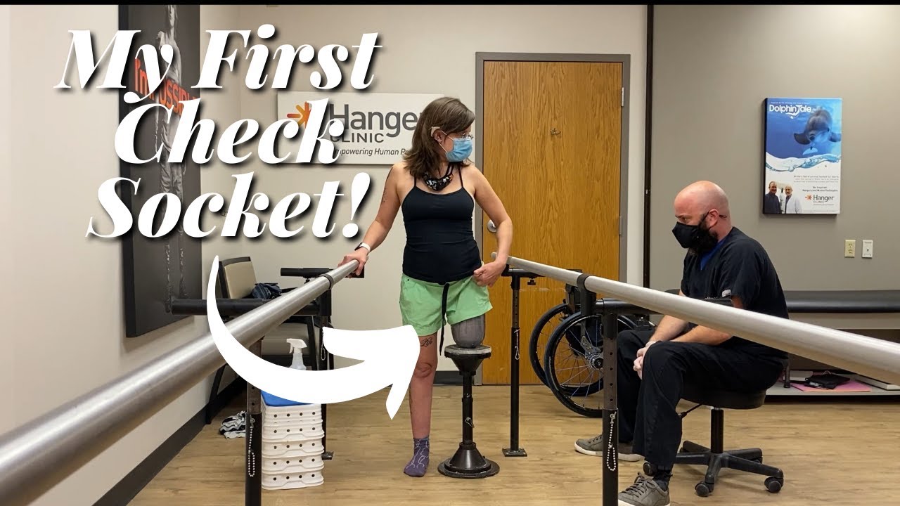 Getting my first above knee check socket!