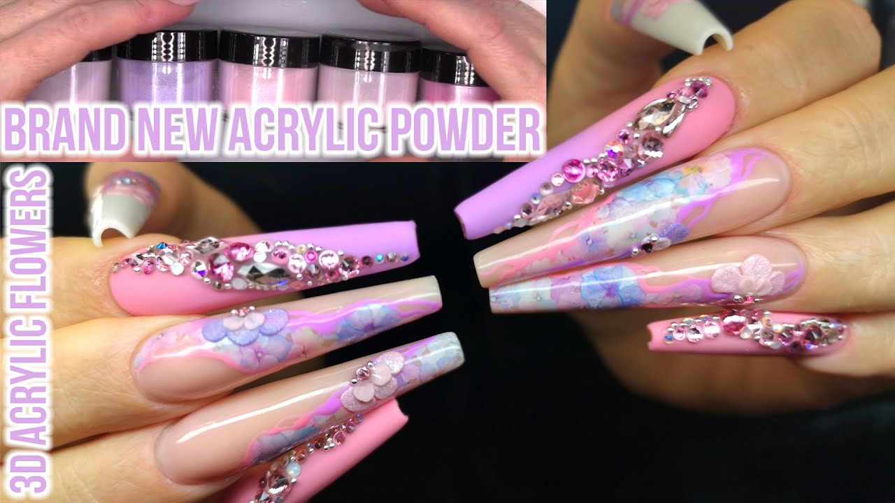 New Acrylic Powders and Fay's Bling!