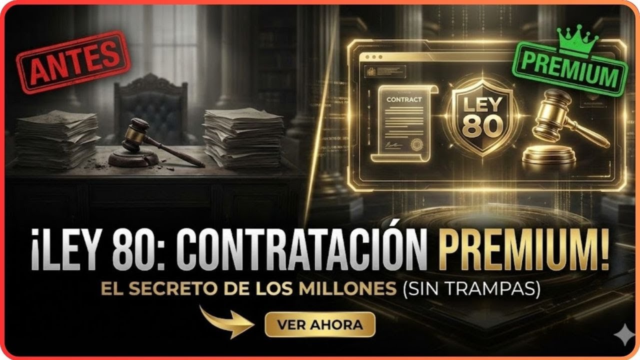 ⭐🏅 PREMIUM - LEY 80/1993 &ndash; Contrataci&oacute;n P&uacute;blica