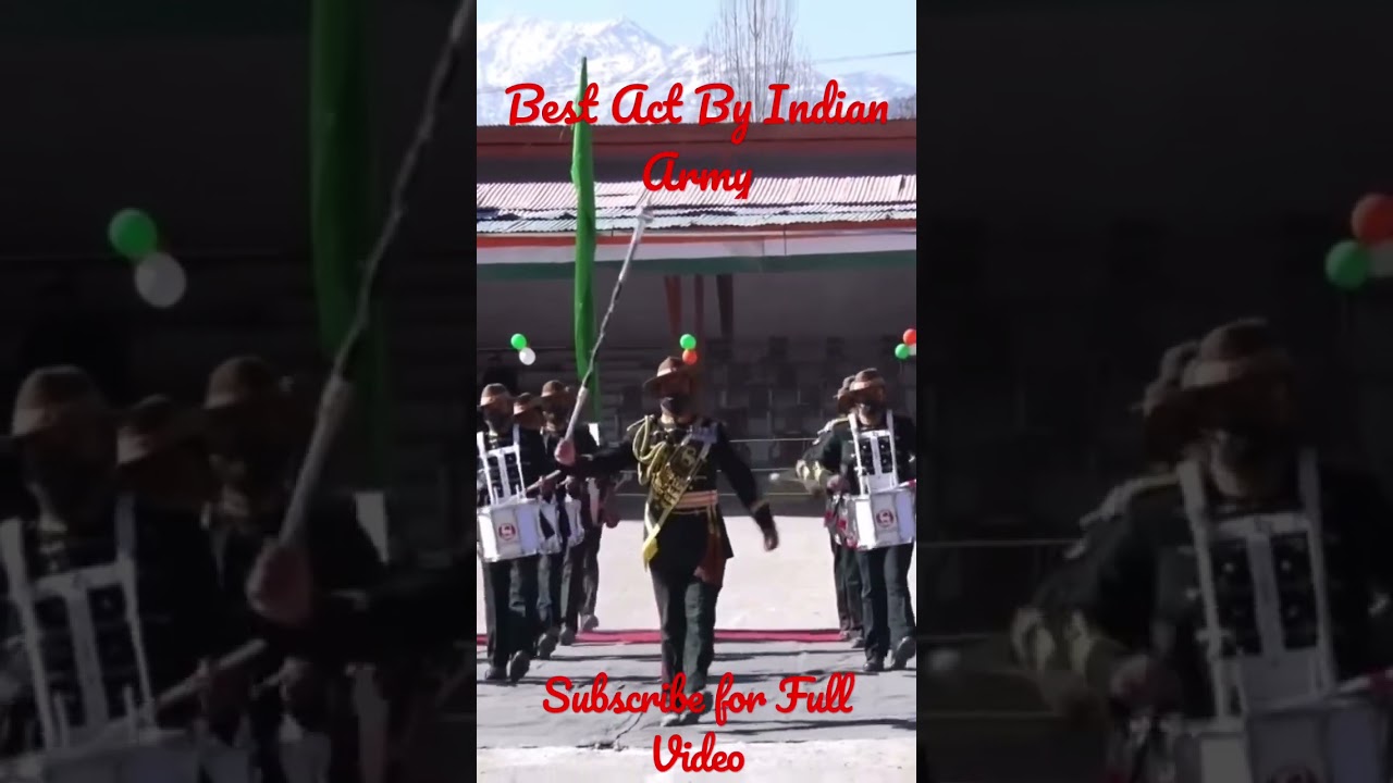 Indian Army Band 🥁 Display | Hell March By Indian Army #army #indianarmy #armylover #indian #asmr