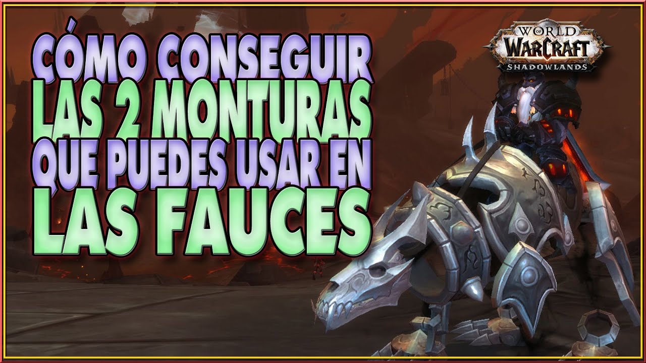 💥🔥 CÓMO CONSEGUIR las 2 MONTURAS que PUEDES USAR en LAS FAUCES 🔥💥