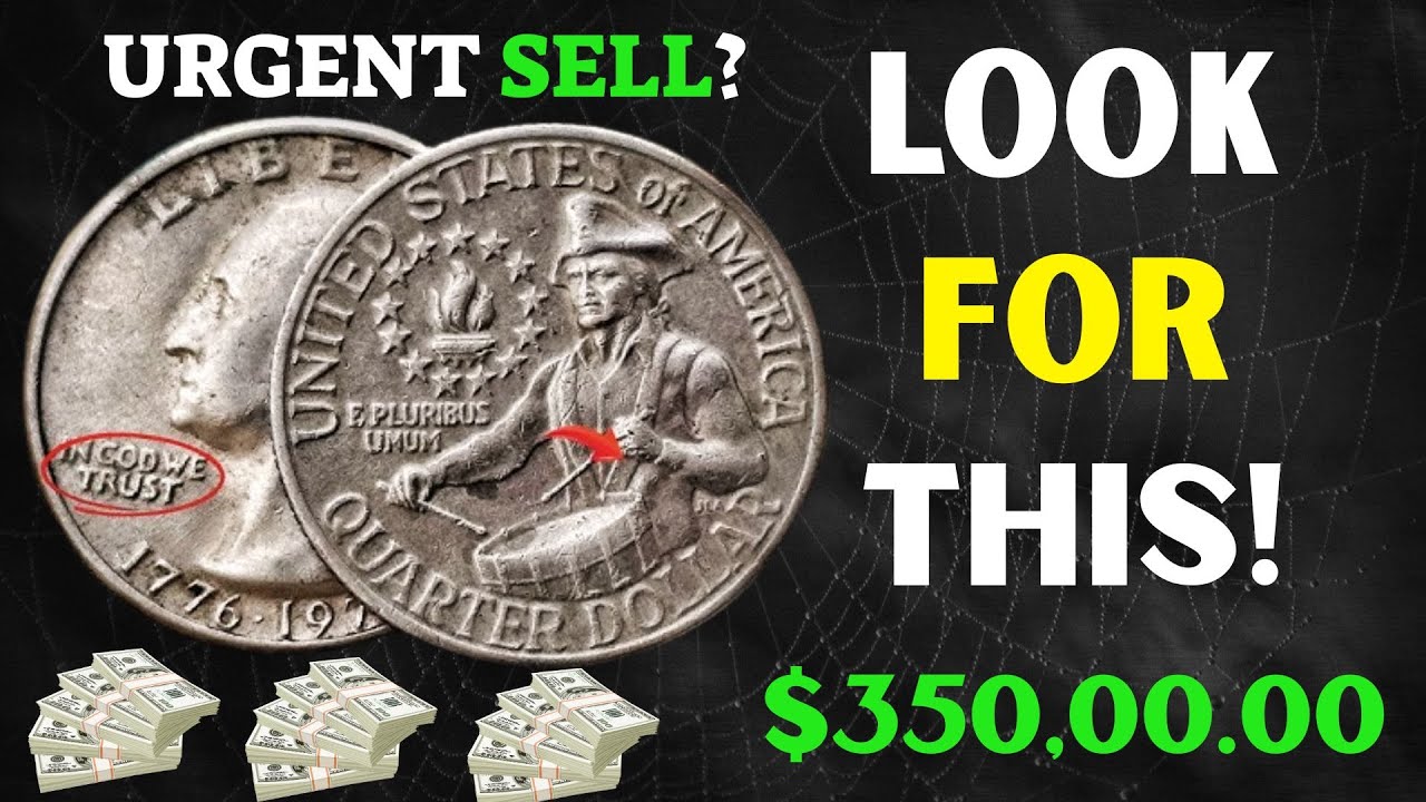 Most Valuable Quarter - Rare Quarter Dollar Coins Worth Big Money  | Coins Worth money!