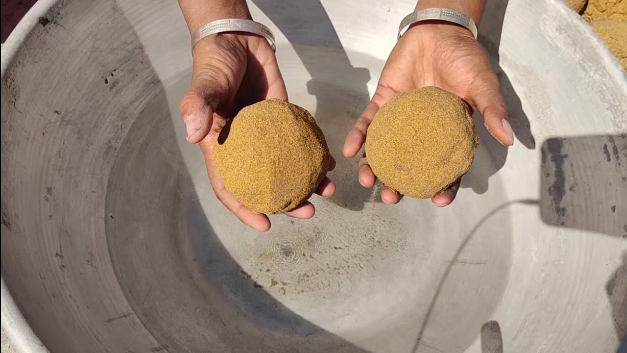 Very soft Desert sand balls crumbling in water 💦 sandfall in water asasmr