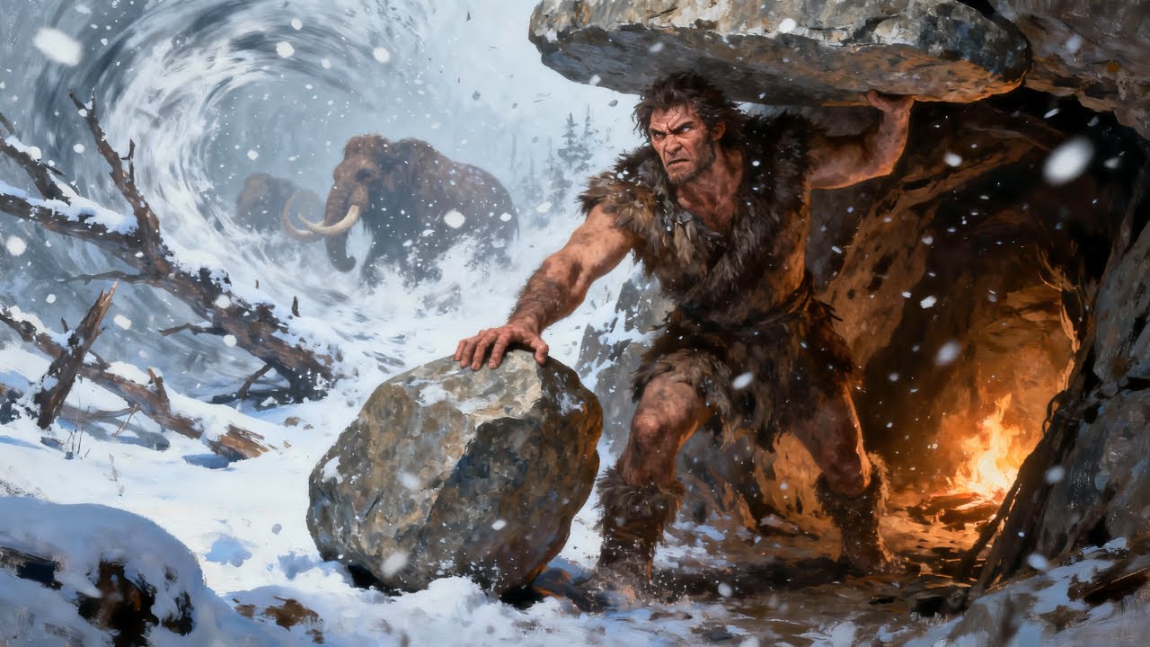 How Cavemen Built The Cosiest Winter Homes | Relaxing History for Sleep
