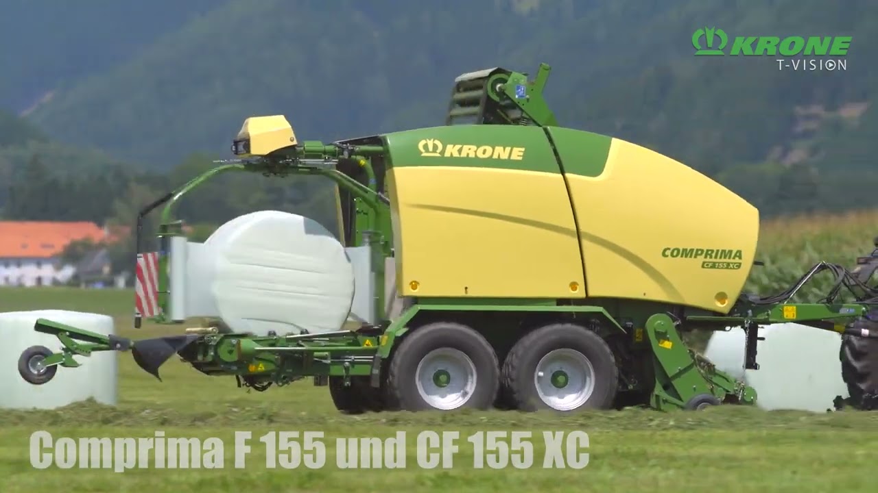 Enfardadeira Krone Comprima.
