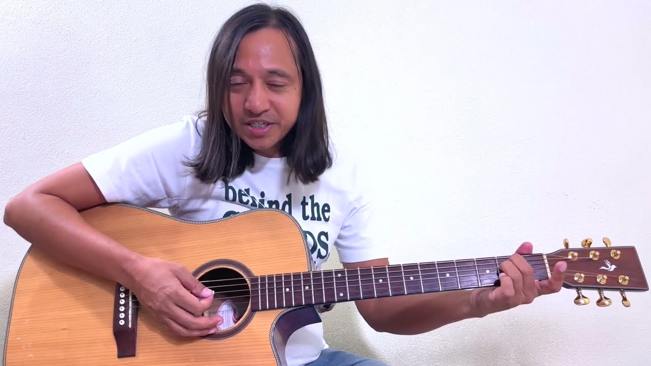 မနိုးပါစေနဲ့မိုးရယ် guitar tutorial #zawlattros #ကိုင်ဇာ #kaizer #myanmarguitartutorial