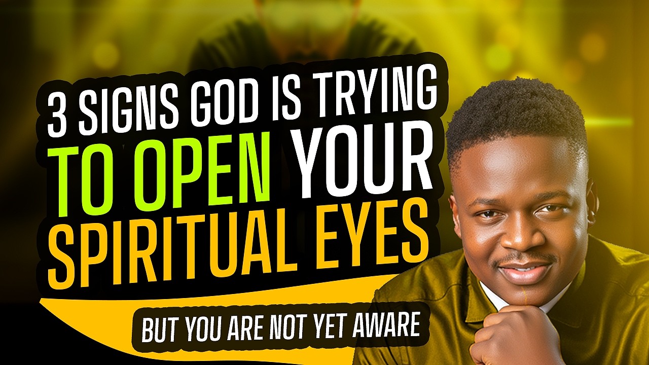 3 Signs God Is Trying to Open Your Spiritual Eyes | Joshua Generation | Discernment