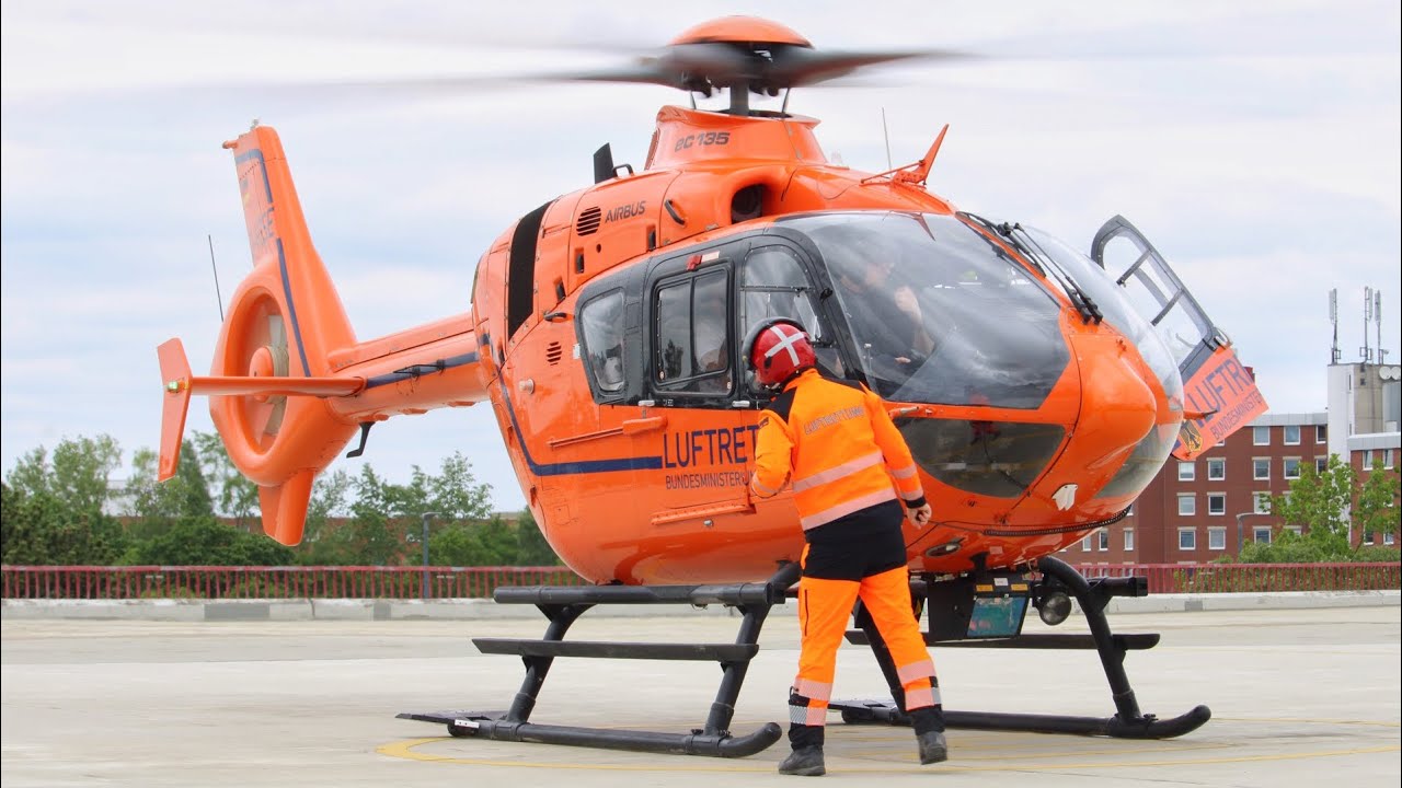 Christoph 4 Start | am MHM in Hannover |Helispotter_nordfriesland