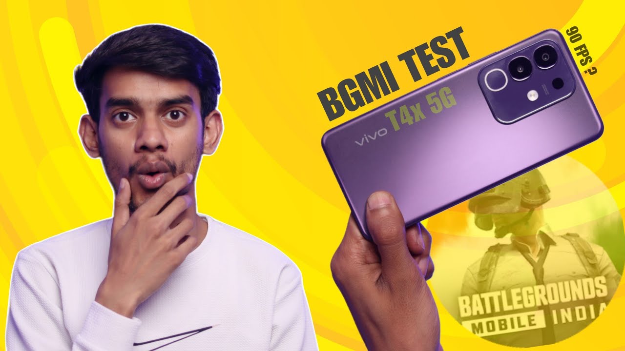 vivo T4x 5G: BGMI Gameplay & Heat Test - See It In Action