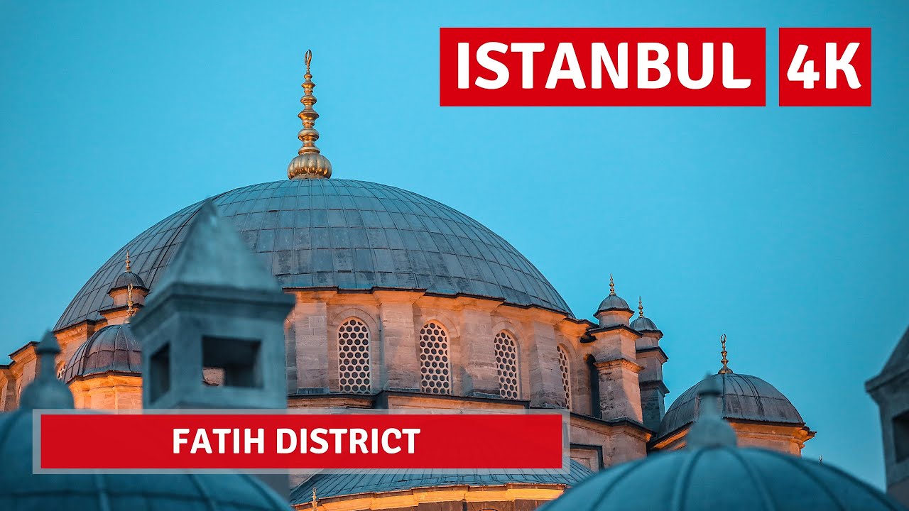 Istanbul 2022 Fatih District Walking Tour 24 May |4k UHD 60fps