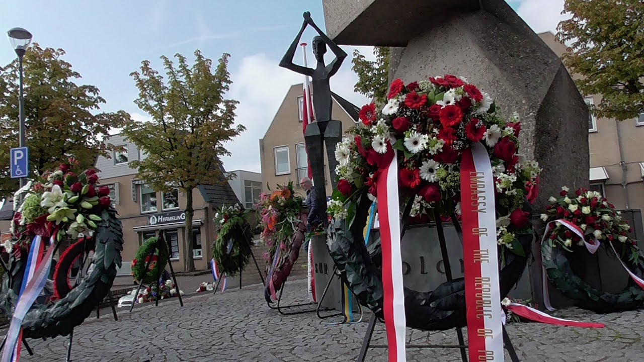Driel - Uroczystości upamiętniające walkę polskich żołnierzy w bitwie pod Arnhem. Życie w Holandii!