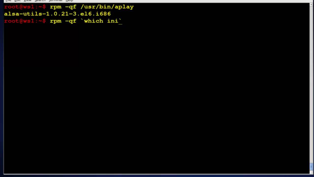 Installing Software with RPM