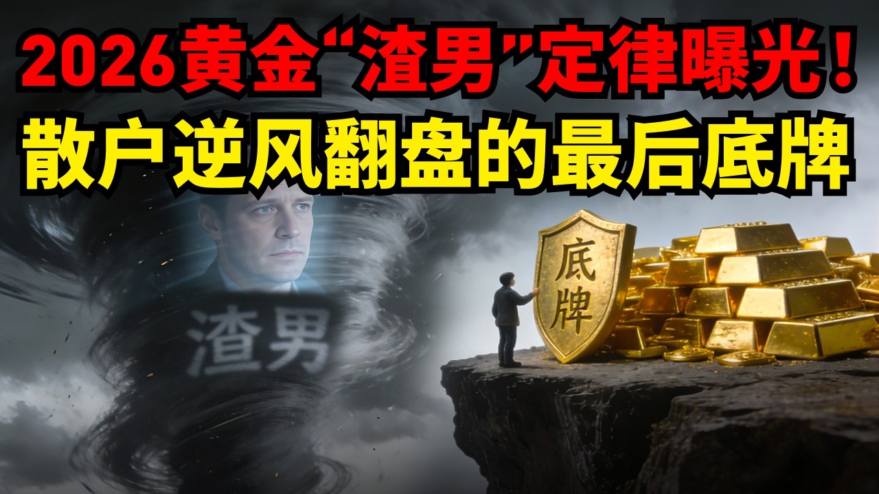 曝光2026黄金投资的“渣男定律”：不可能三角，如何逆风翻盘？散户必看！#黄金#散户必看#理财策略