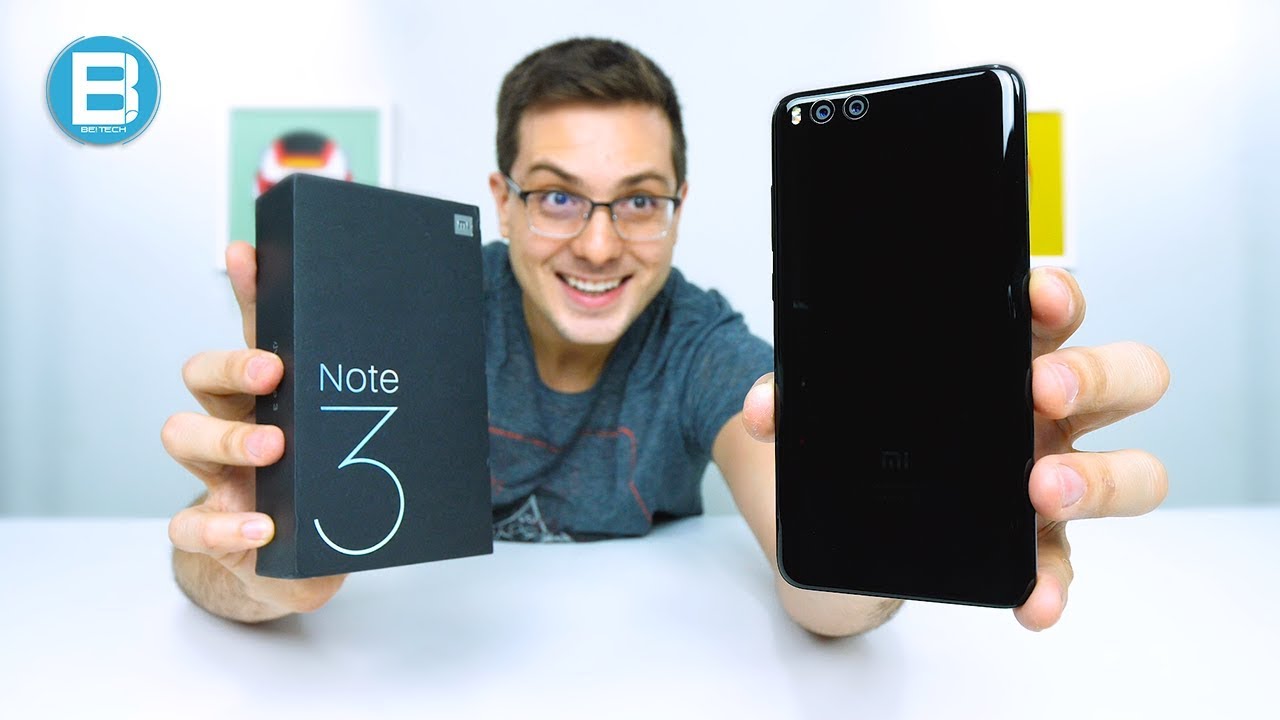 XIAOMI NOTE 3! Um dos MAIS TOPS está de cara NOVA! UNBOXING!