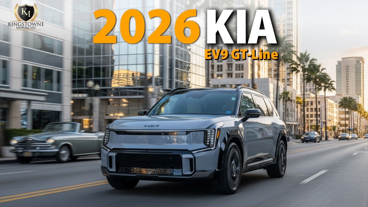 2026 Kia EV9 GT-Line AWD – Luxury 3-Row Electric SUV ⚡🚙