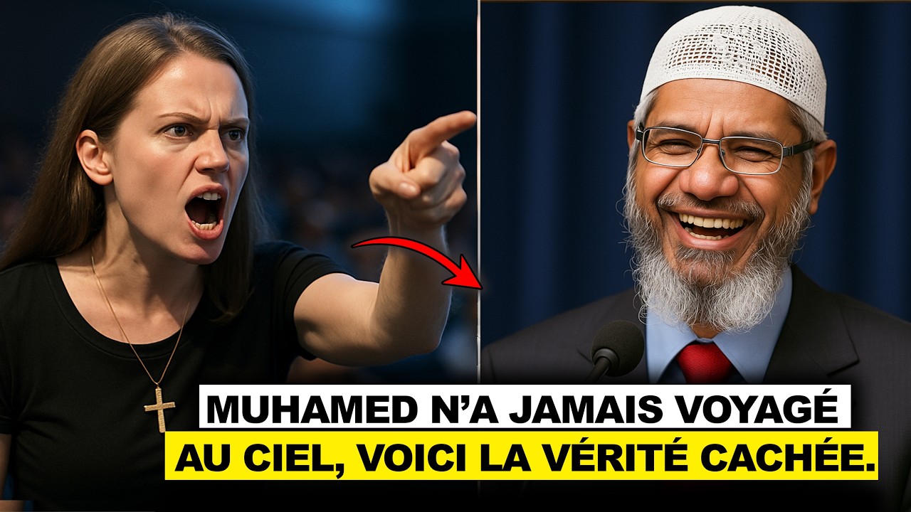 Cette femme affirme que le Prophète n’a jamais Voyagé vers le ciel… mais Dr Zakir a tout éclairé.