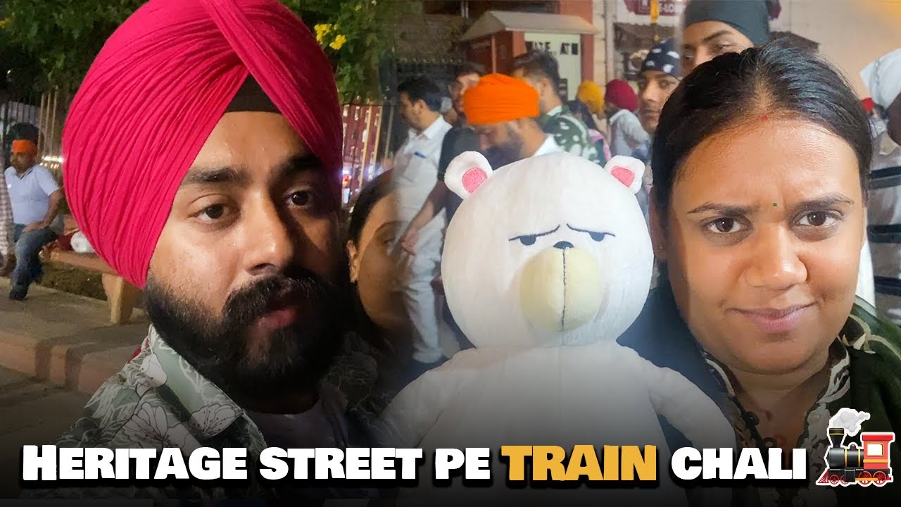 Heritage street pe chali train| Day-2 | SOS- Simar On Screen