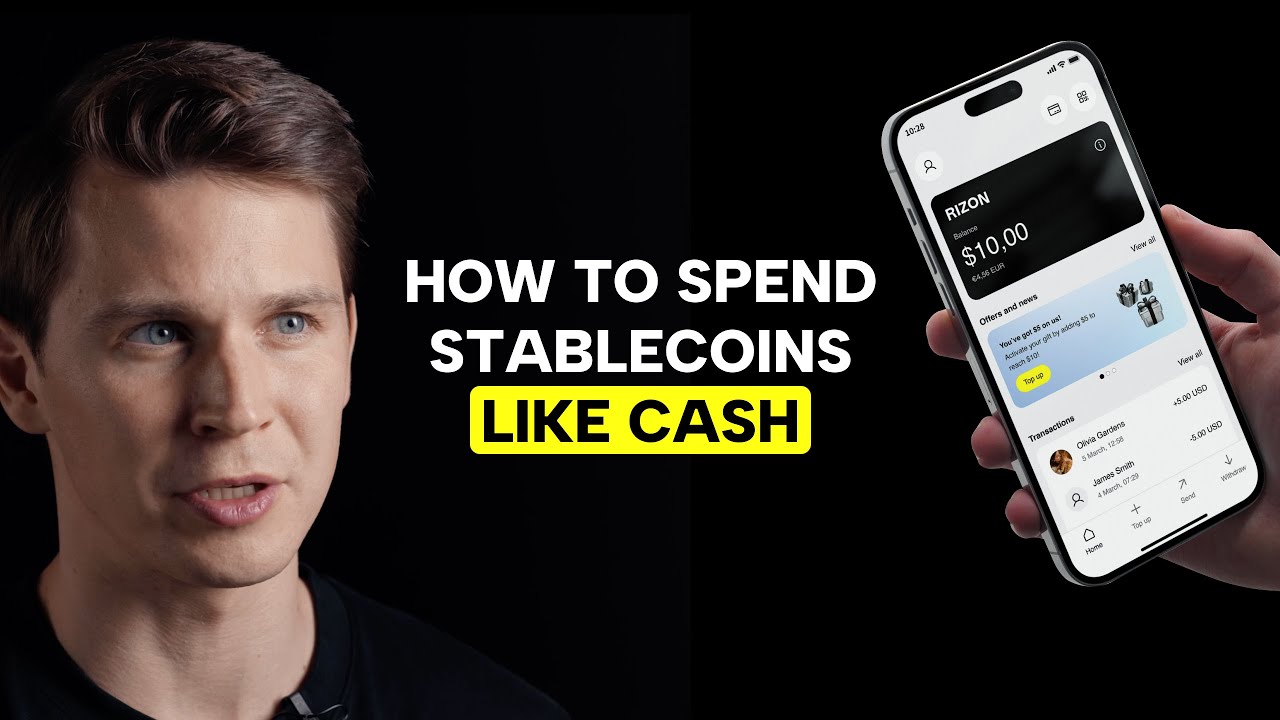 How to send and spend Stablecoins - USDC & USDT with RIZON