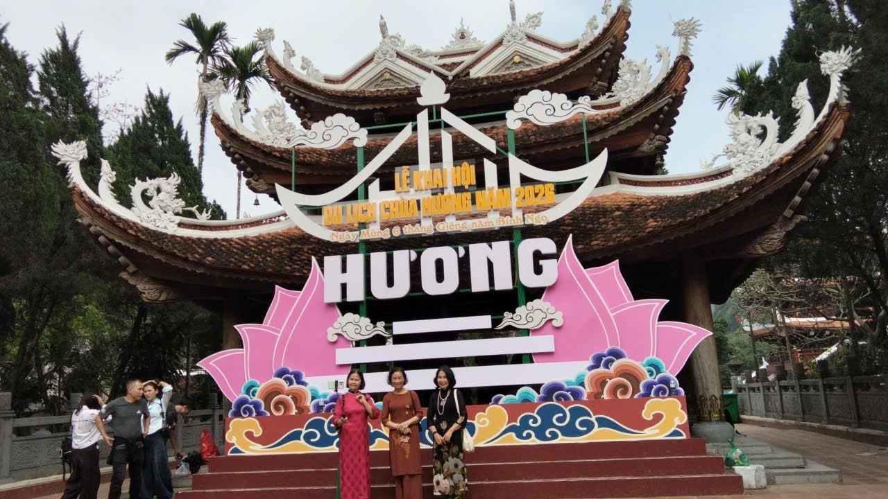 Đầu năm lễ hội chùa Hương !