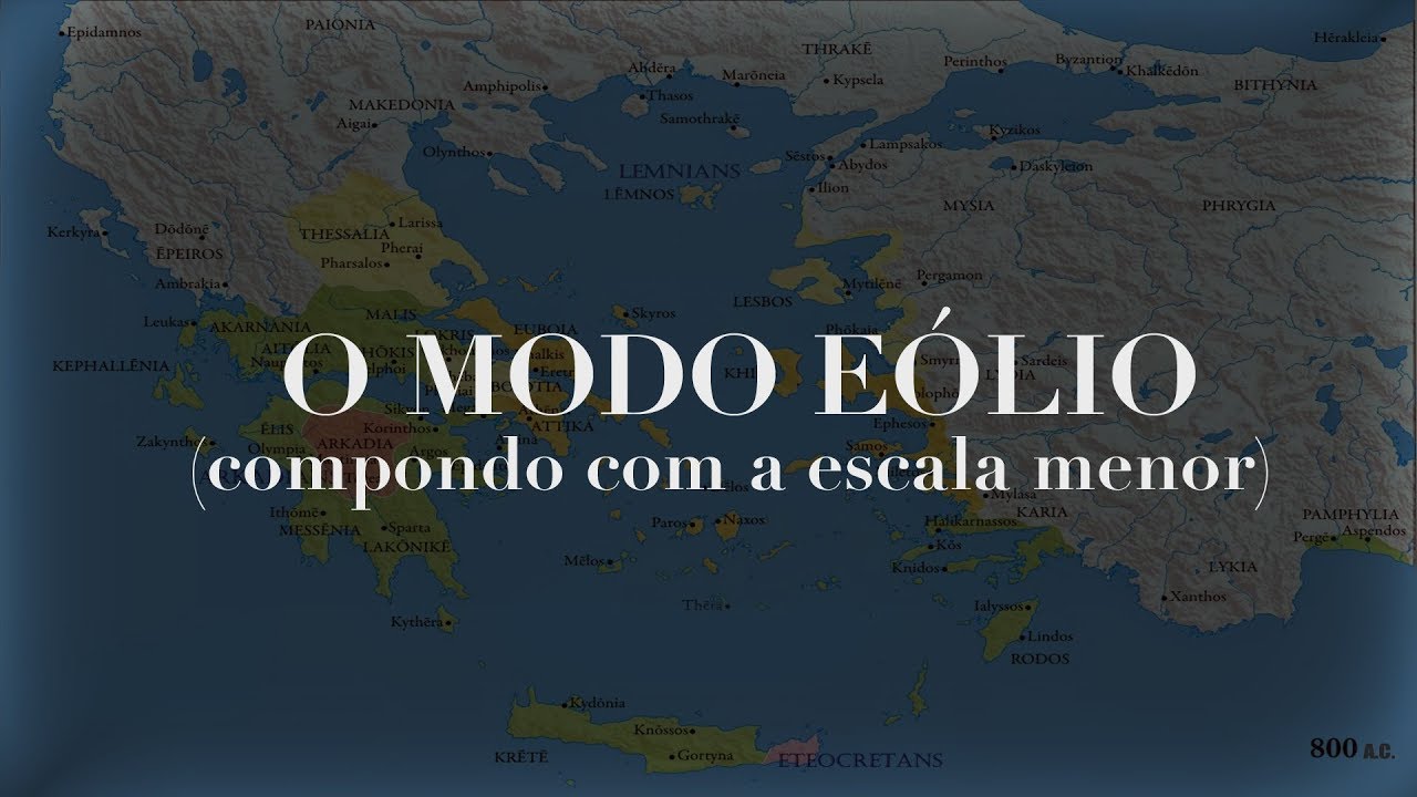 O Modo Eólio - idéias para film scoring/composição