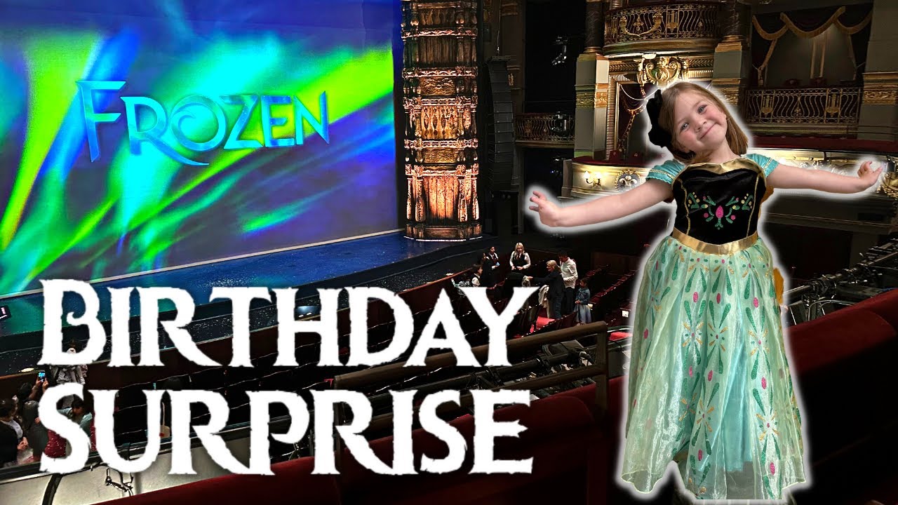 Surprising Our Daughter with Frozen the Musical in London's West End!