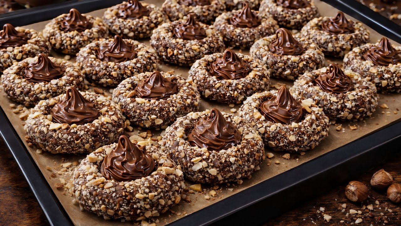 LJESNJAK GNIJEZDA BRZI KOLAC BEZ PECENJA | HAZELNUT NESTS QUICK CAKE WITHOUT BAKING