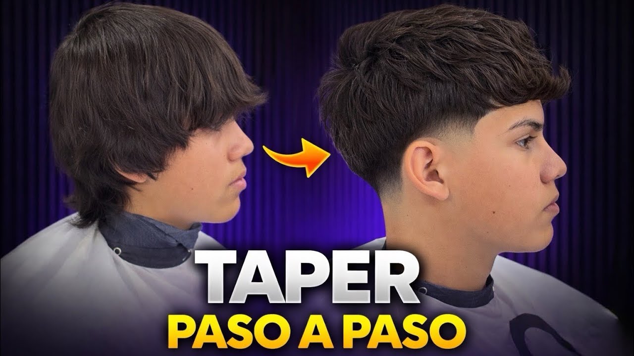 TAPER PASO A PASO con MUCHA TEXTURA🔥📚 | 9 MESES SIN CORTARSE😱